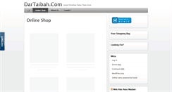 Desktop Screenshot of dartaibah.com